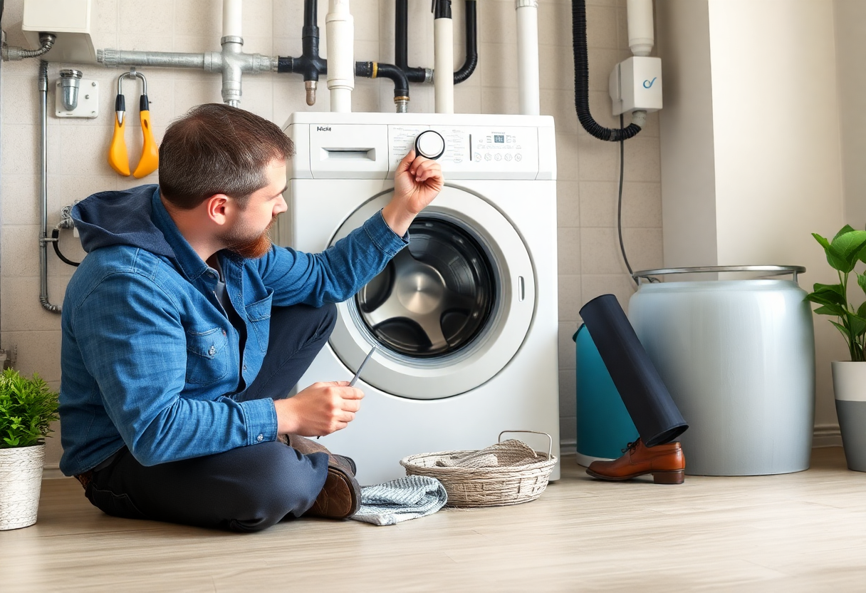 Installer votre robinet de machine à laver sans risque de fuite
